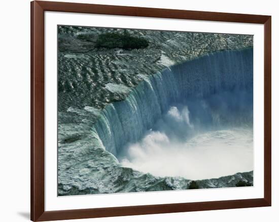 Water Rushing over Horseshoe Falls-Ron Watts-Framed Photographic Print