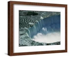 Water Rushing over Horseshoe Falls-Ron Watts-Framed Photographic Print