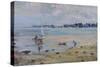 Water's Edge - Morbihan-Christopher Glanville-Stretched Canvas