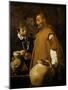 Water-seller in Sevilla, Spain. (1620).-Diego Velazquez-Mounted Giclee Print