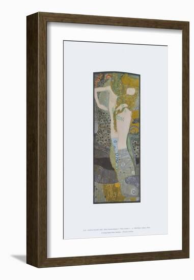 Water Serpents I, c.1907-Gustav Klimt-Framed Art Print