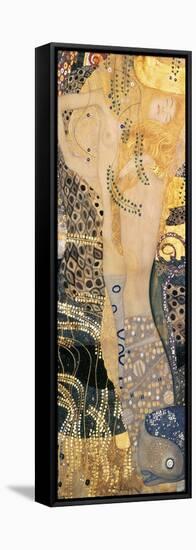 Water Serpents I, c.1907-Gustav Klimt-Framed Stretched Canvas