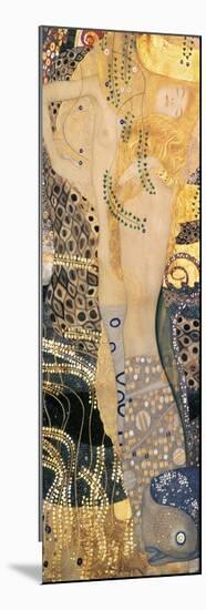 Water Serpents I, c.1907-Gustav Klimt-Mounted Giclee Print