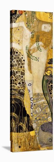 Water Serpents I-Gustav Klimt-Stretched Canvas