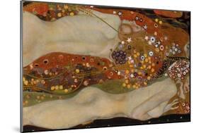 Water Serpents II, 1904-07-Gustav Klimt-Mounted Premium Giclee Print