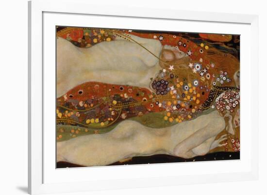 Water Serpents II, 1904-07-Gustav Klimt-Framed Giclee Print