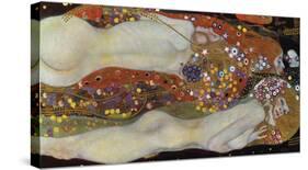 Water Serpents II, 1907-Gustav Klimt-Stretched Canvas