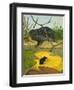 Water Shrew and Hedgehog, 1974-Kenneth Lilly-Framed Giclee Print