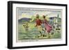 Water Skating in the Year 2000-null-Framed Giclee Print
