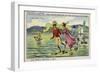 Water Skating in the Year 2000-null-Framed Giclee Print