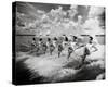 Water Ski Parade-The Chelsea Collection-Stretched Canvas