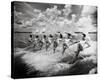 Water Ski Parade-The Chelsea Collection-Stretched Canvas
