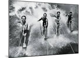 Water Ski Splash-The Chelsea Collection-Mounted Art Print