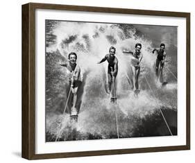 Water Ski Splash-The Chelsea Collection-Framed Giclee Print