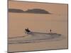 Water Skier, Dinard Bay, Cote d'Emeraude (Emerald Coast), Cotes d'Armor, Brittany, France-David Hughes-Mounted Photographic Print