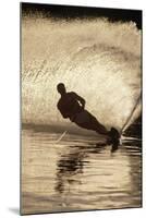 Water Skier Splashing on a Turn-Rick Doyle-Mounted Photographic Print