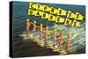 Water Skiers, Cypress Gardens, Florida-null-Stretched Canvas