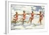 Water Skiers, Florida-null-Framed Art Print