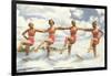 Water Skiers, Florida-null-Framed Art Print