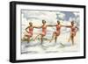 Water Skiers, Florida-null-Framed Art Print