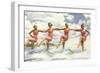 Water Skiers, Florida-null-Framed Art Print