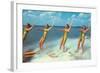 Water Skiers, Florida-null-Framed Art Print