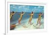 Water Skiers, Florida-null-Framed Premium Giclee Print