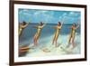 Water Skiers, Florida-null-Framed Premium Giclee Print