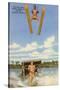 Water Skiers, Florida-null-Stretched Canvas
