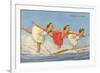 Water Skiers, Florida-null-Framed Art Print