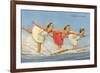 Water Skiers, Florida-null-Framed Art Print