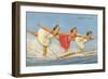 Water Skiers, Florida-null-Framed Art Print