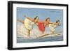 Water Skiers, Florida-null-Framed Art Print