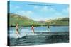 Water Skiers, Pineview Lake-null-Stretched Canvas