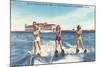 Water Skiers, St. Petersburg, Florida-null-Mounted Art Print