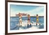 Water Skiers, St. Petersburg, Florida-null-Framed Art Print