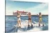 Water Skiers, St. Petersburg, Florida-null-Stretched Canvas
