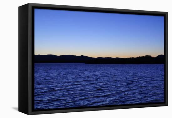 Water Sky Blue-Logan Thomas-Framed Stretched Canvas