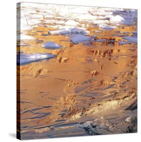 Water Snow Ice-null-Stretched Canvas