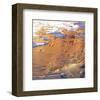 Water Snow Ice-null-Framed Art Print