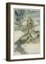 Water Spirit Undine 1909-Arthur Rackham-Framed Art Print