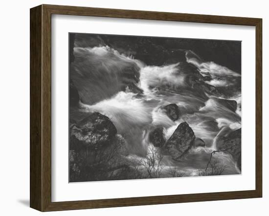 Water Splashing in River-Clive Nolan-Framed Photographic Print