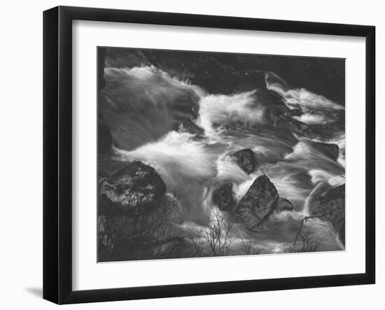 Water Splashing in River-Clive Nolan-Framed Photographic Print