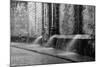 Water spraying from the wall of a cathedral, Catedral San Cristobal de la Habana, Plaza Vieja, H...-Panoramic Images-Mounted Photographic Print