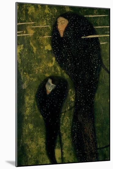 Water Sprites, 1899-Gustav Klimt-Mounted Giclee Print