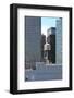 Water storage tank, New York City, USA. financial district, Manhattan. September 16, 2012-Gilles Targat-Framed Photographic Print