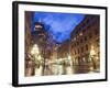 Water Street at Night, Gastown, Vancouver, British Columbia, Canada, North America-Christian Kober-Framed Photographic Print