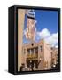 Water Street, Santa Fe, New Mexico, United States of America, North America-Richard Cummins-Framed Stretched Canvas