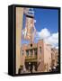 Water Street, Santa Fe, New Mexico, United States of America, North America-Richard Cummins-Framed Stretched Canvas