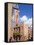 Water Street, Santa Fe, New Mexico, United States of America, North America-Richard Cummins-Framed Stretched Canvas